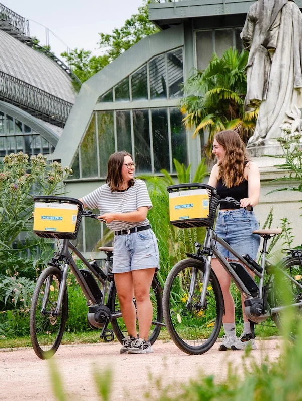 Location de vélo électrique pour une balade au parc de la Tête d'Or