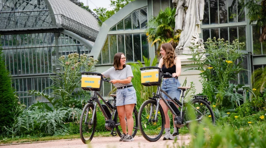 Location de vélo électrique pour une balade au parc de la Tête d'Or