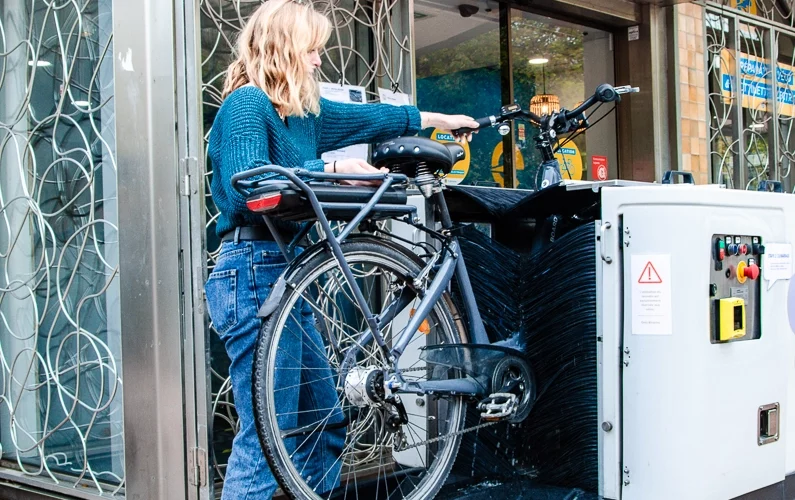 Laver son vélo à Lyon